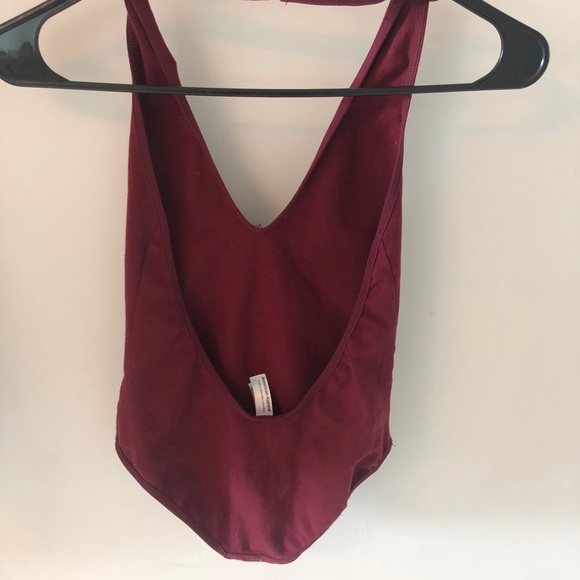 American apparel Maroon Bodysuit - Picture 2 of 3